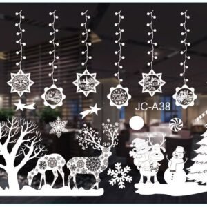 Alternative view of Christmas Store Window Stickers