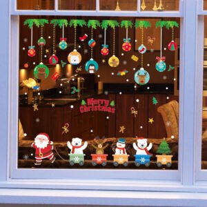 Christmas Store Window Stickers