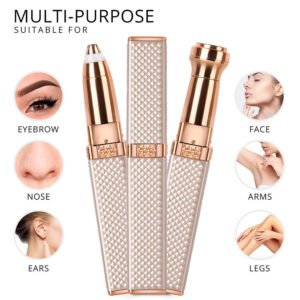2 in 1 Multi-Purpose USB Rechargeable Lip-Shaver / Eyebrow Trimmer