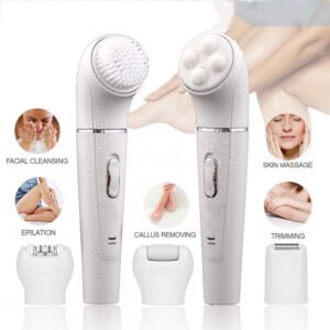 Multifunctional Electric Epilator / Facial Cleansing Brush