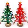 Wooden Creative Christmas Tree Decorations - Image 2