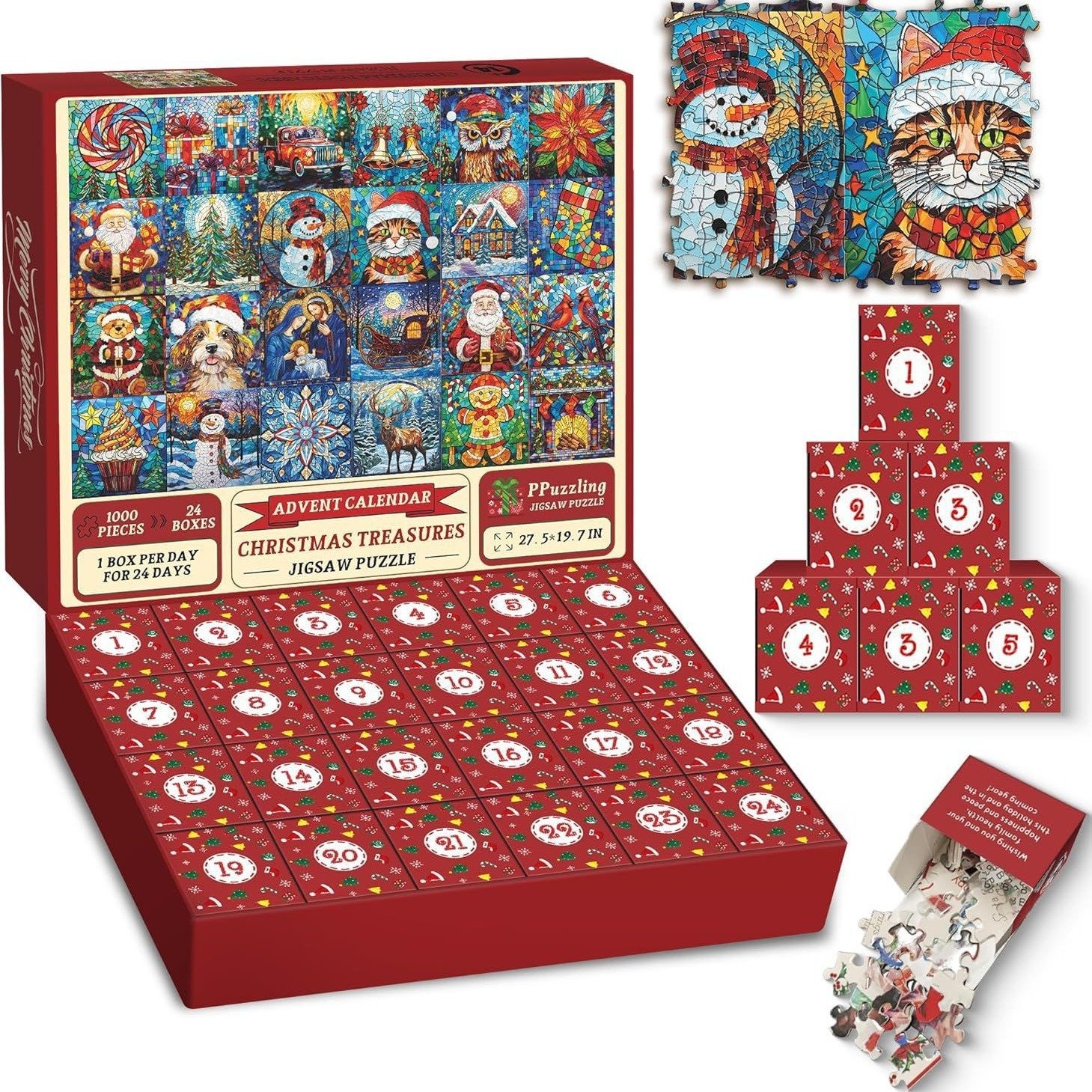 Christmas / Countdown Calendar Puzzle - Image 2
