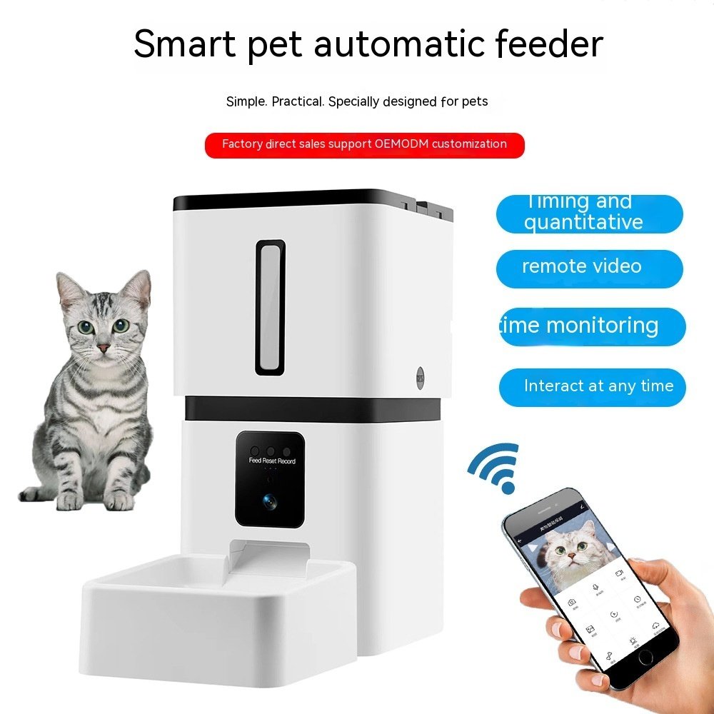 Pet WiFi Intelligent Automatic Feeder w/ Timer