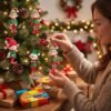 Vibrant Elf Christmas Ornaments (15pcs.) - Image 2