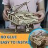3D Wooden Puzzle (DIY Piano Music Box) _ MUSIC PARK (Can Be Played) - Image 3