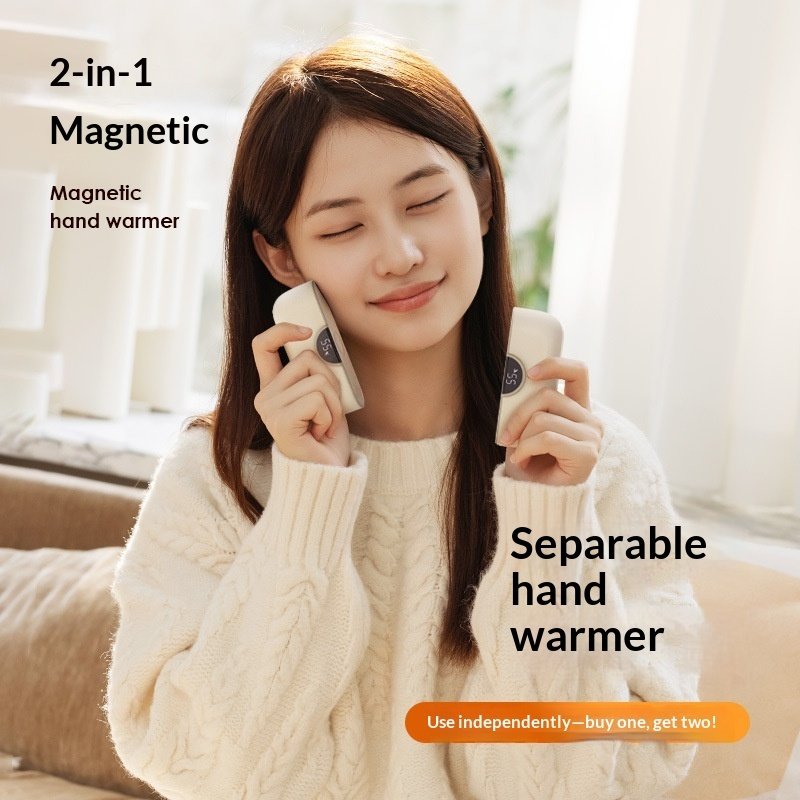 Mini Split-type Magnetic Portable Hand Warmer