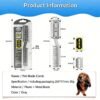 Cat & Dog Hair Cutting Comb With Replaceable Blades / Detachable Razor Comb  (Thinning Shedding Hair) - Image 2