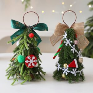Alternative view of DIY Mini Christmas Tree Ornaments