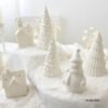 Ceramic Luminous Christmas Tree / Small House / Snowman Desktop Decoration - Image 4