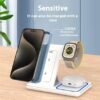 3 In 1 LED Fast Wireless Charger (Foldable) - Image 3