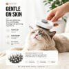 Cats & Dogs Hair Removal Slicker Brush (Skin-Friendly Grooming Comb) - Image 4
