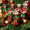 Vibrant Elf Christmas Ornaments (15pcs.) - Image 3