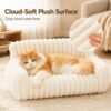 Cat & Dog Couch Fluffy w/ Premium Soft Corduroy Fleece (Removable Washable Cover) - Image 2