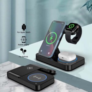 3 in 1 Foldable Wireless Charging Stand