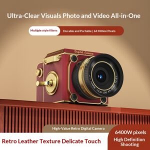 Alternative view of Ultra-clear Flip-screen Mini Digital Camera