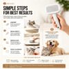 Cats & Dogs Hair Removal Slicker Brush (Skin-Friendly Grooming Comb) - Image 8