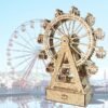 3D Wooden Puzzle (DIY Gear Ferris Wheel) _ Music Box (You Are My Sunshine) - Image 3