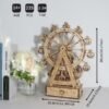 3D Wooden Puzzle (DIY Gear Ferris Wheel) _ Music Box (You Are My Sunshine) - Image 4
