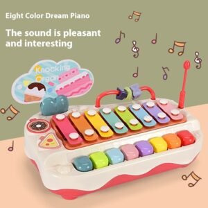 2 in 1 Piano & Xylophone Musical Instrument (0-2 years old)