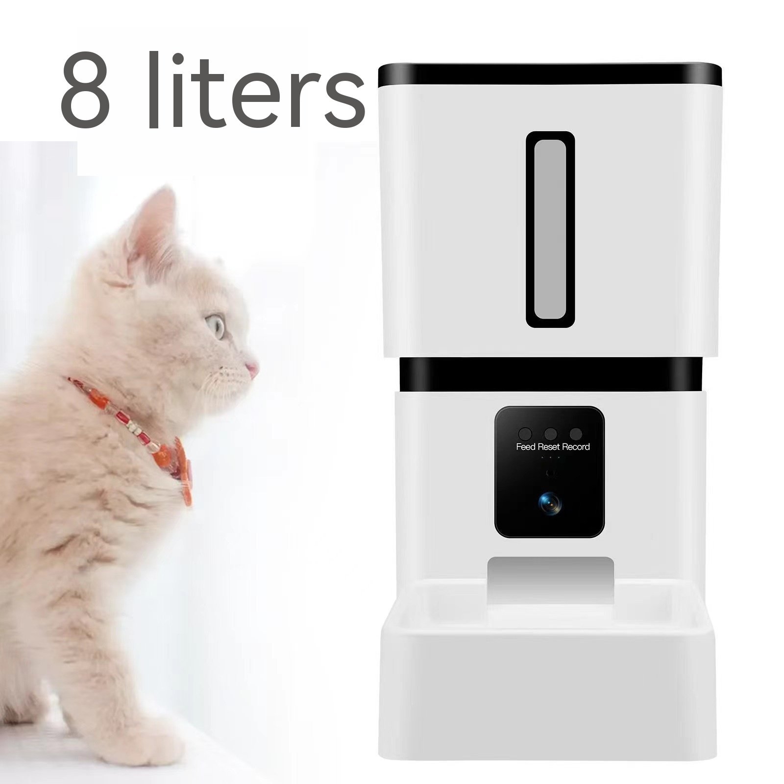 Pet WiFi Intelligent Automatic Feeder w/ Timer - Image 4