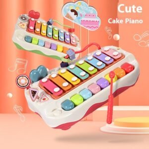 Alternative view of 2 in 1 Piano & Xylophone Musical Instrument (0-2 years old)