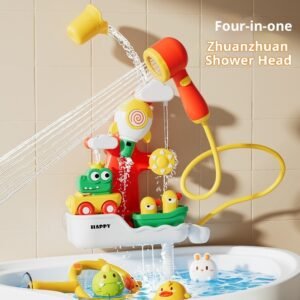 Duck Submarine Water-Spraying Baby Bath Toy