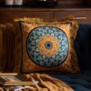 High-grade Sense Duplex Printing Tassel Waist Luxury Pillows - Image 4