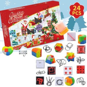 Christmas Countdown Blind Box Assembly Building Blocks