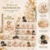 Pearl Dachshund Christmas Advent Calendar - Image 3