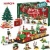 Christmas Building Blocks Advent Calendar - 24 Days DIY Puzzle Toy Set - Image 3