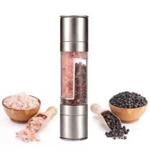 Salt Pepper Grinder 2 In 1 Grinding Spice Mill
