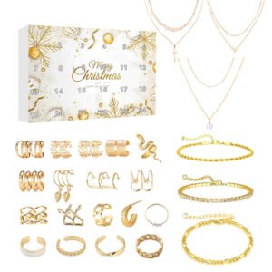 Alternative view of 24-Day Christmas Countdown Jewelry Blind Box