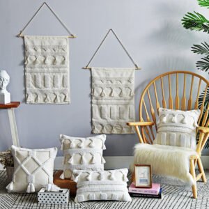 Nordic Moroccan Tufted Simple Pillowcase (w/o Core)