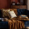 High-grade Sense Duplex Printing Tassel Waist Luxury Pillows - Image 3
