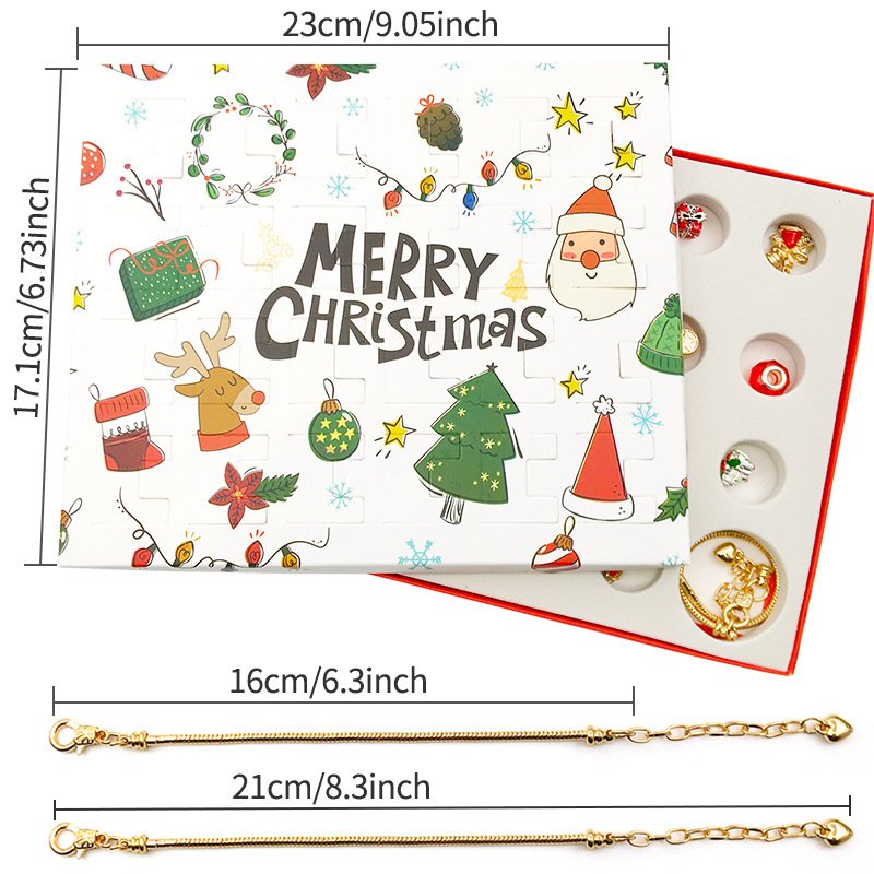 Golden Set 24 Countdown Calendar Advent - Image 7