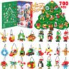 Christmas Building Blocks Advent Calendar - 24 Days DIY Puzzle Toy Set - Image 4