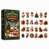 Building Blocks Advent Calendar 24 Grids Toy Set - Image 4
