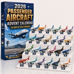 Airplane-Themed Christmas Advent Calendar Blind Box