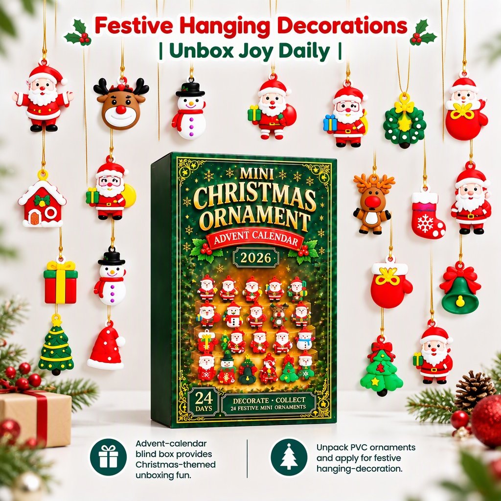 Mini Christmas Ornament Advent Calendar - Image 5